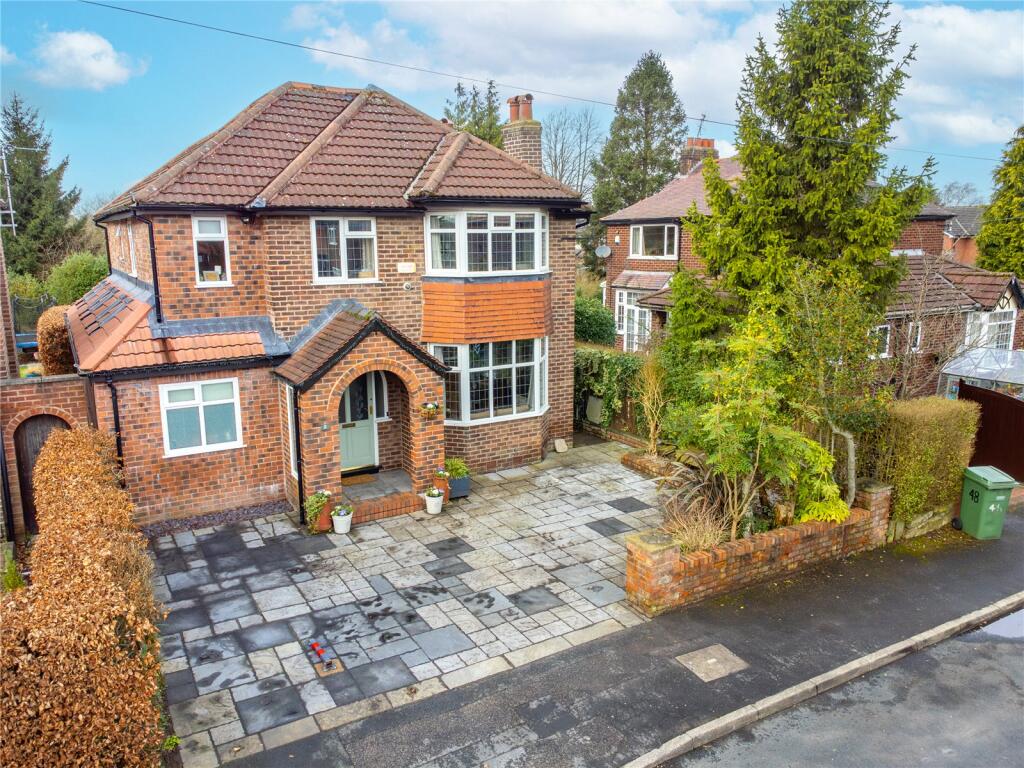 4 bedroom detached house for sale in Fairfield Road, Timperley
