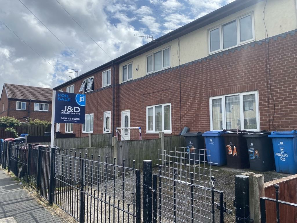 3 bedroom town house for sale in Marbury Road, Liverpool, L32