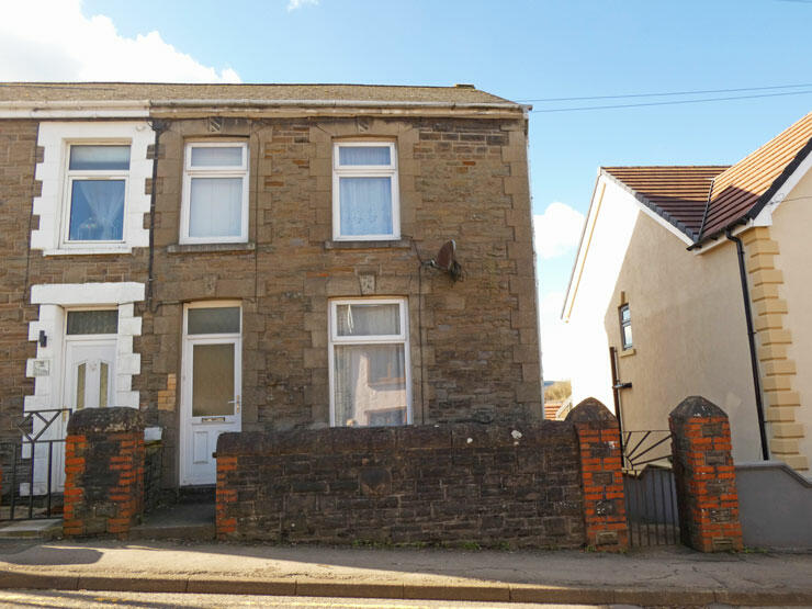 3 bedroom semidetached house for sale in Heol Fawr, Nelson, Treharris