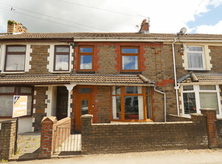 3 bedroom terraced house for sale in Shingrig Road, Nelson, Treharris, CF46 6DY, CF46
