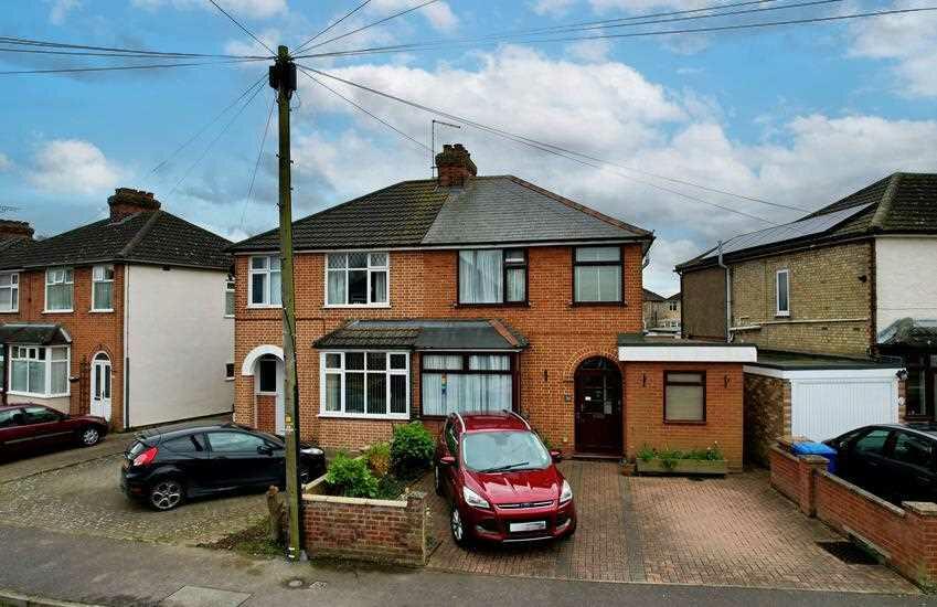 3 bedroom semi-detached house for sale in Bernard Crescent, Ipswich, IP3
