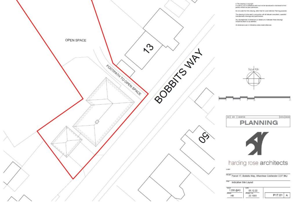Land for sale in Land at Bobbits Way, Wivenhoe, Colchester, Essex, CO7