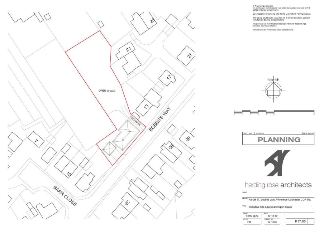 Land for sale in Land at Bobbits Way, Wivenhoe, Colchester, Essex, CO7