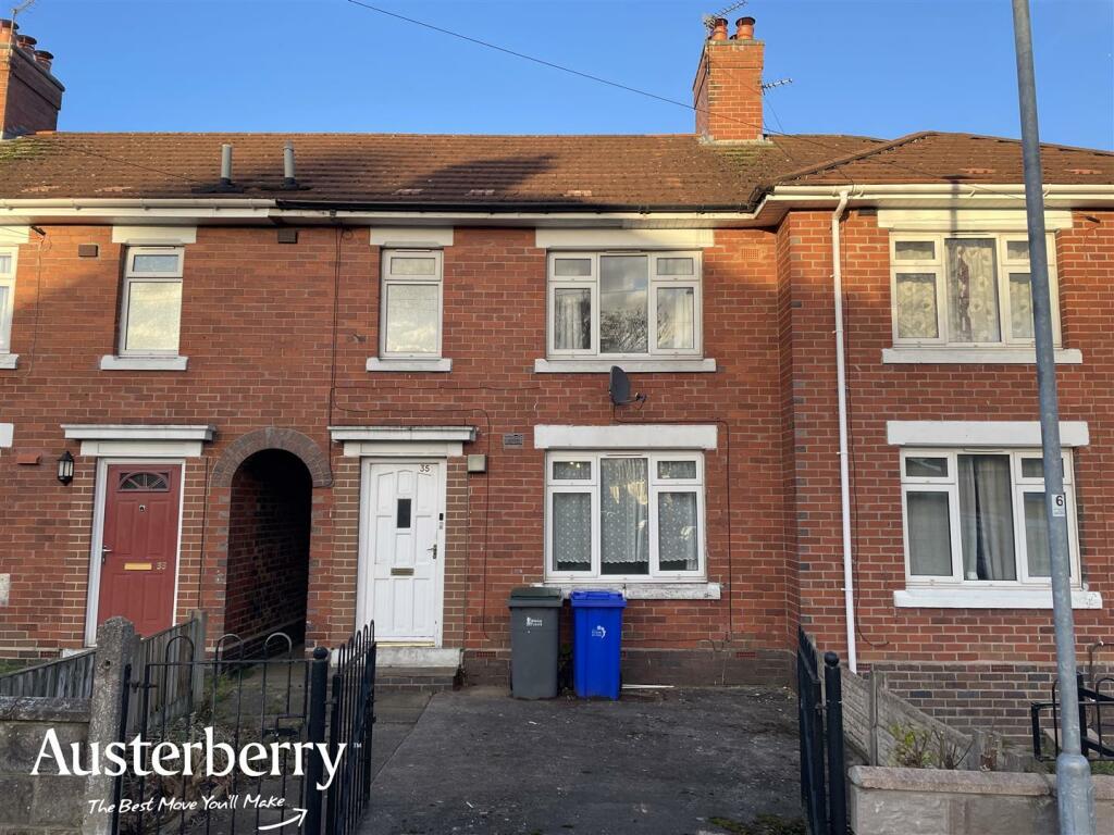 3 bedroom terraced house for sale in Rownall Road, Meir, Stoke-On-Trent, Staffordshire, ST3 6BT, ST3