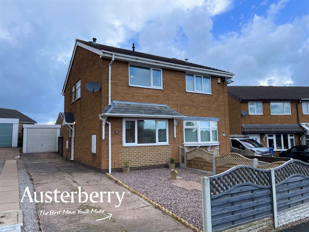 2 bedroom semi-detached house for sale in Gawsworth Close, Adderley Green, Stoke-On-Trent, Staffordshire, ST3 5TB, ST3