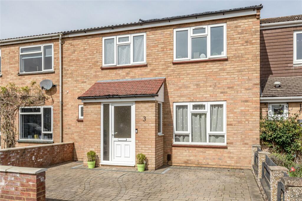 3 bedroom terraced house for sale in Brookside, Chertsey, Surrey, KT16