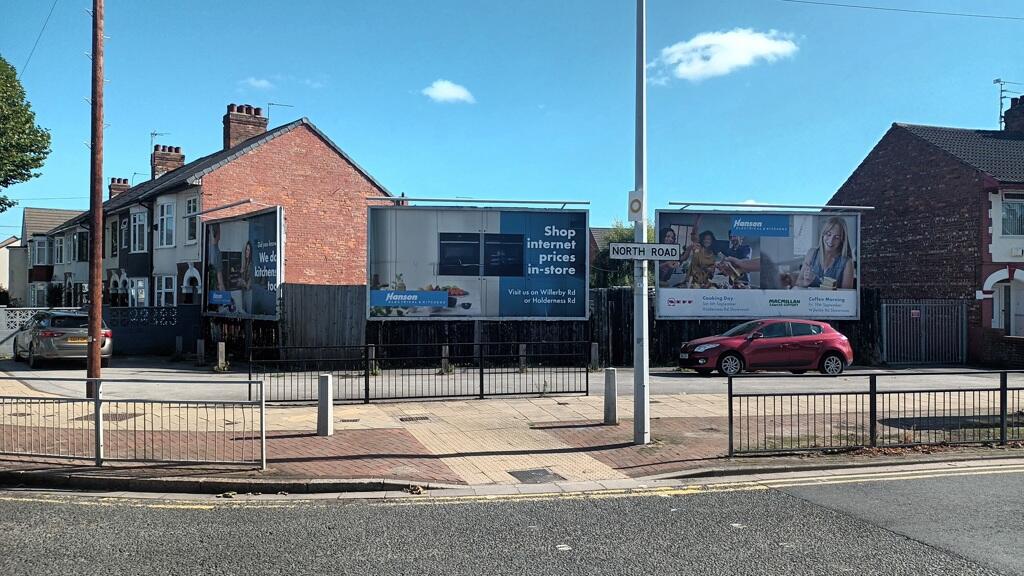 Main image of property: Land & Advertising Hoarding, Boothferry Road, North Road, Hull, East Riding Of Yorkshire, HU4 6LB