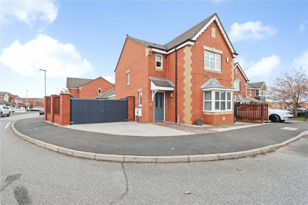 3 bedroom detached house for sale in Ellerby Mews, Thornley, Durham, DH6