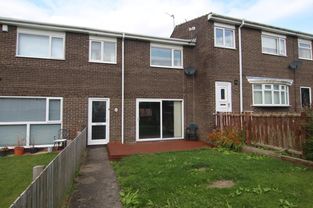 3 bedroom terraced house for sale in Norburn Park, Witton Gilbert ...