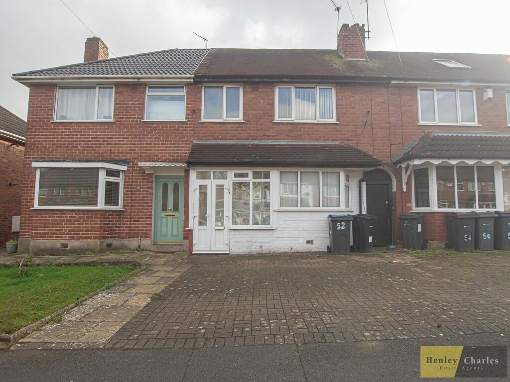 3 bedroom terraced house for sale in Tideswell Road, Great Barr