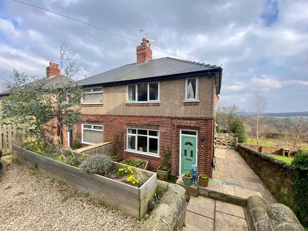 2 bedroom semidetached house for sale in The Common, Crich, Matlock, DE4