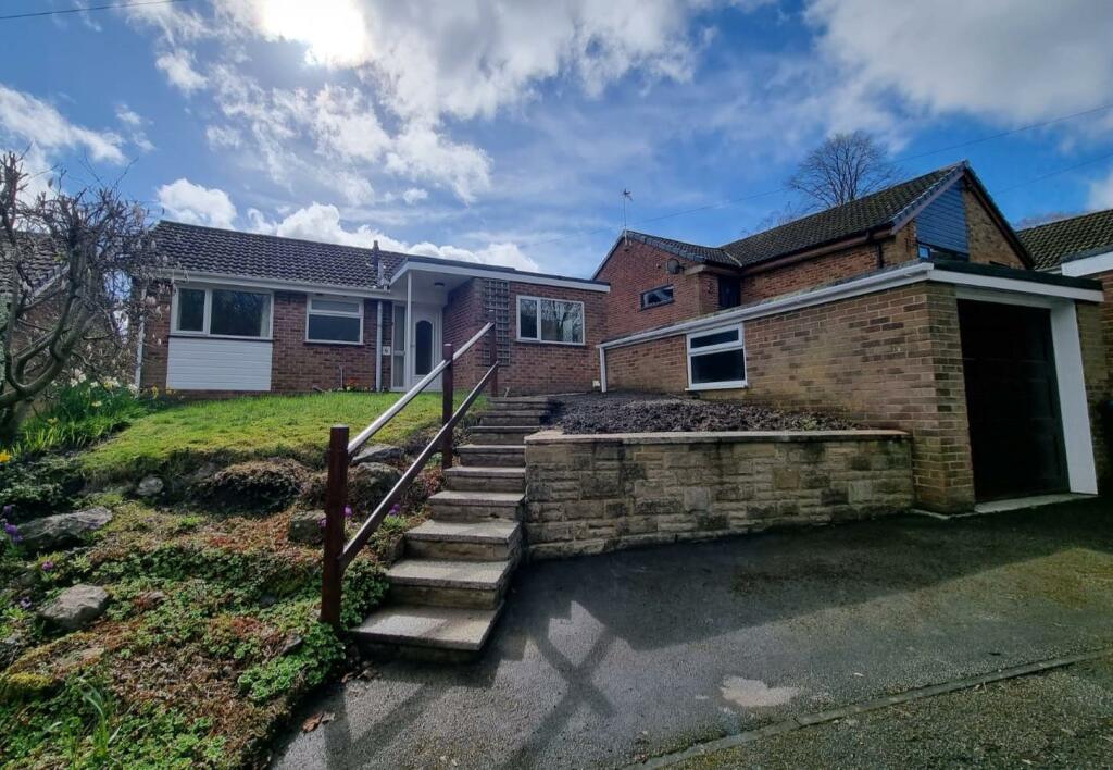 3 bedroom detached bungalow for sale in Yokecliffe Avenue, Wirksworth