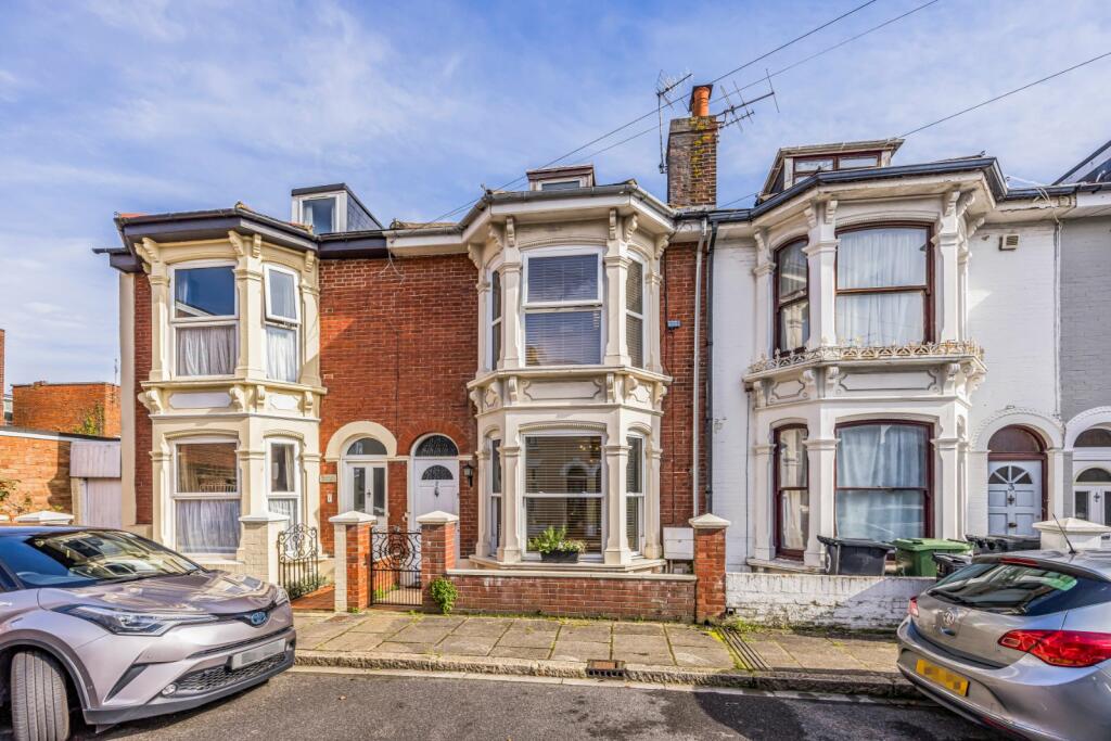 3 bedroom terraced house for sale in Wilton Terrace, Southsea, Hampshire, PO5