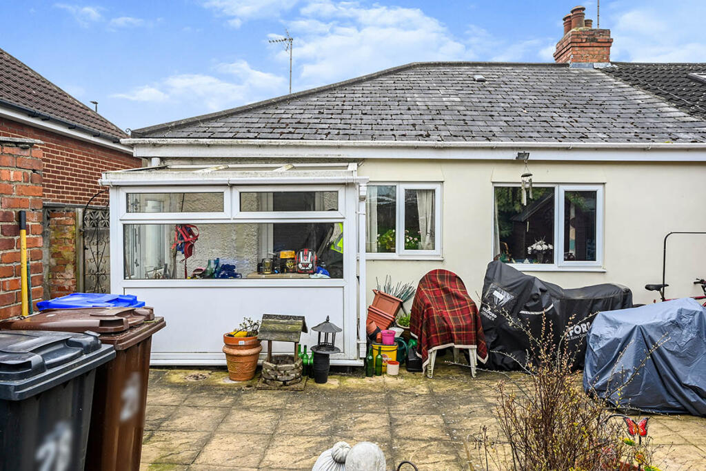 2 bedroom bungalow for sale in Belper Road, West Hallam, Ilkeston, DE7