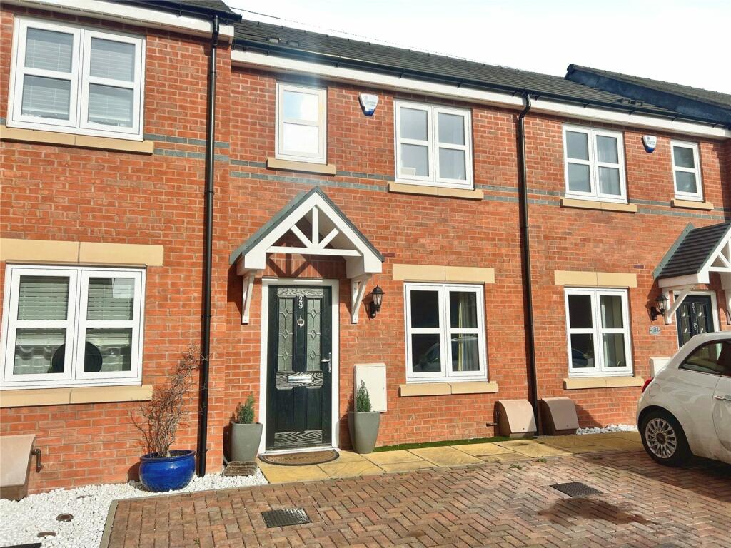 2 bedroom terraced house for sale in Long Wood Close, Loscoe, Heanor ...