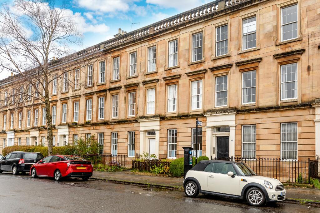 3 bedroom apartment for sale in St Vincent Crescent, Finnieston, Glasgow, G3