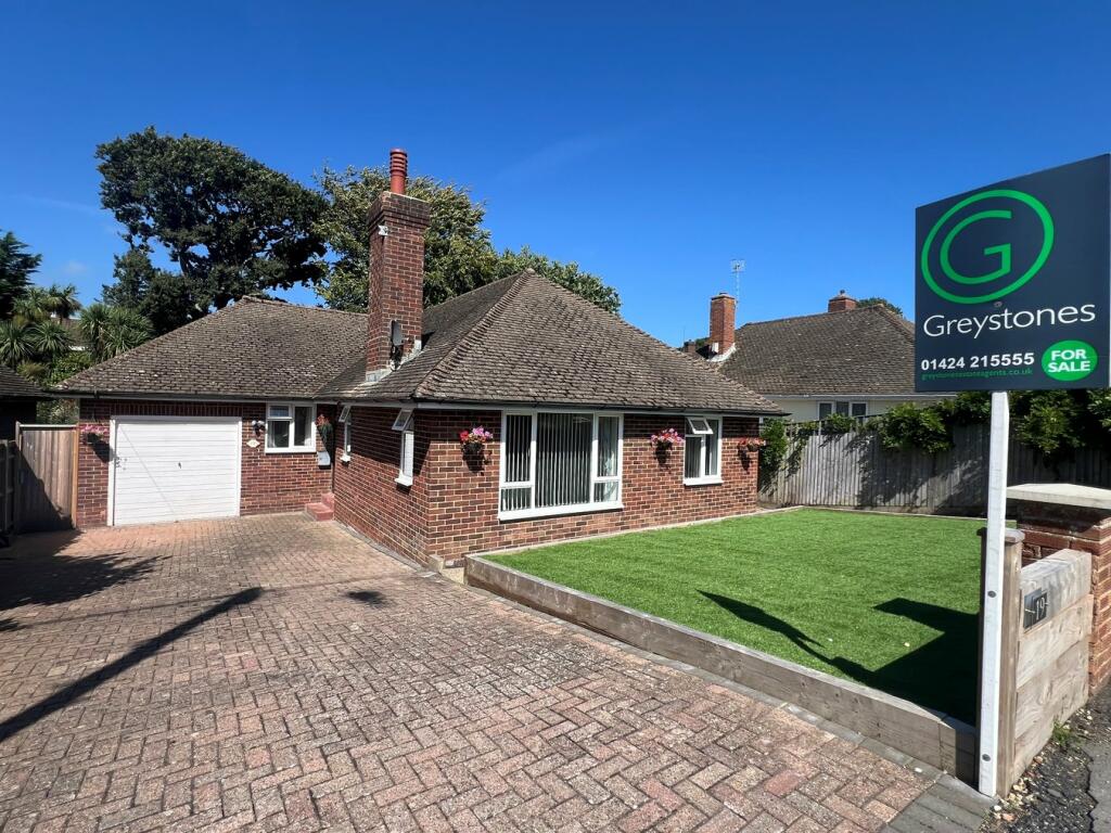 3 bedroom detached bungalow for sale in St Peters Crescent, Bexhill on