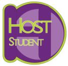 Host Student logo
