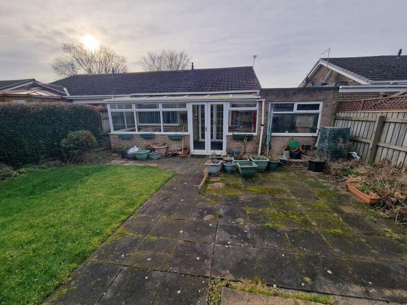 2 bedroom semidetached bungalow for sale in Melling Road, Cramlington