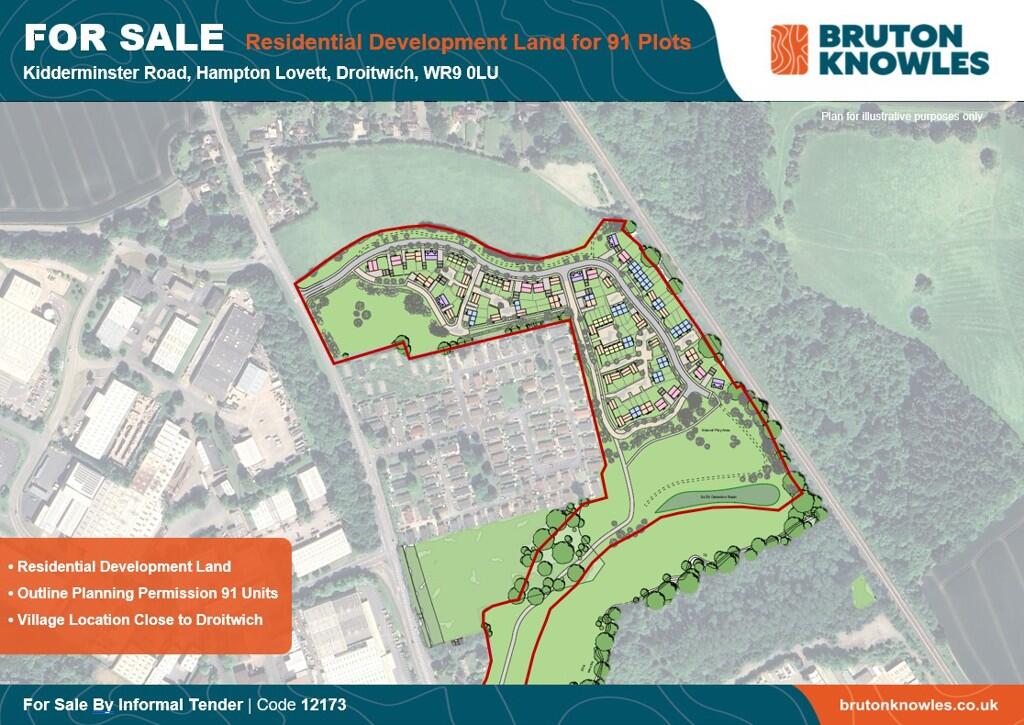 Main image of property: Residential Development Land, Kidderminster Road, Hampton Lovett, Droitwich, WR9