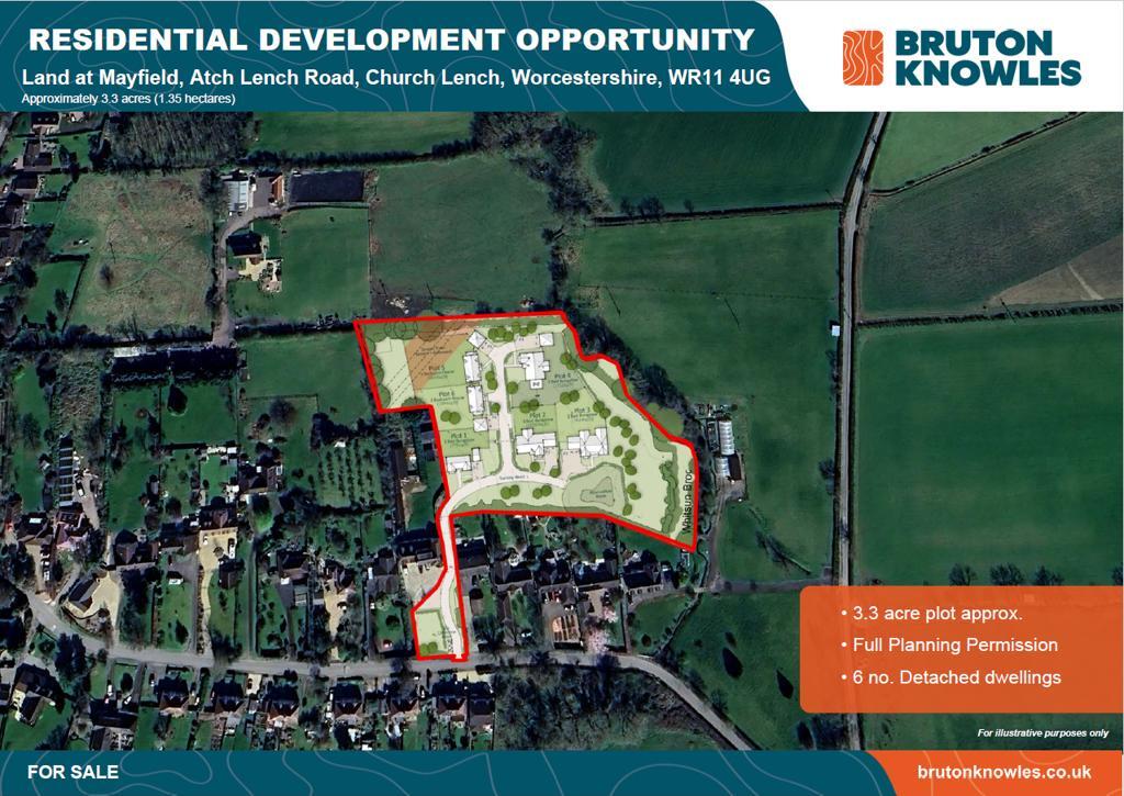 Main image of property: Land To The Rear Of Mayfield, Atch Lench Road, Church Lench, Evesham, Worcestershire , WR11