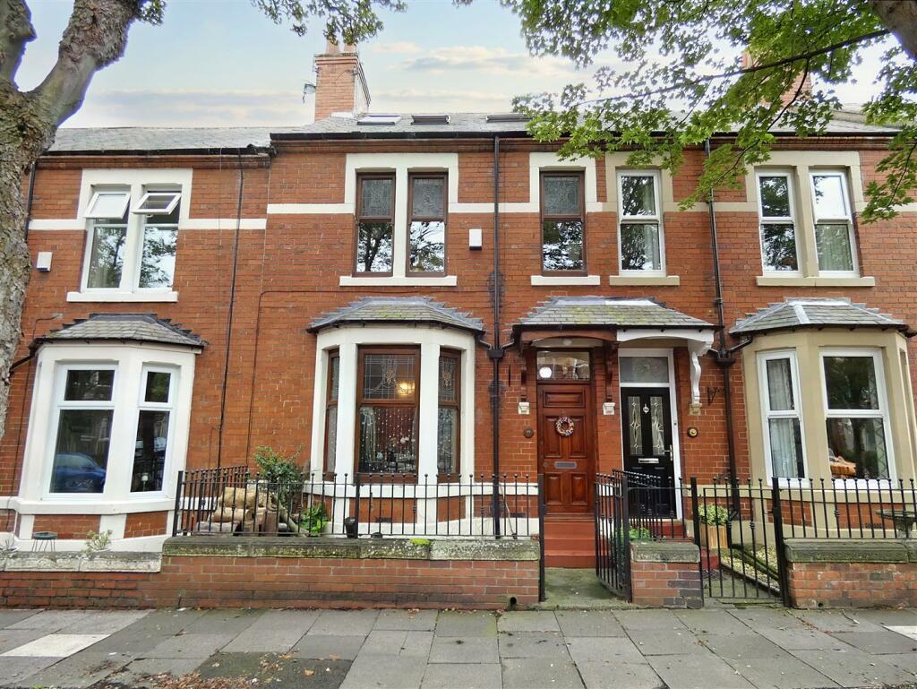 4 bedroom terraced house for sale in Sandringham Gardens, North Shields