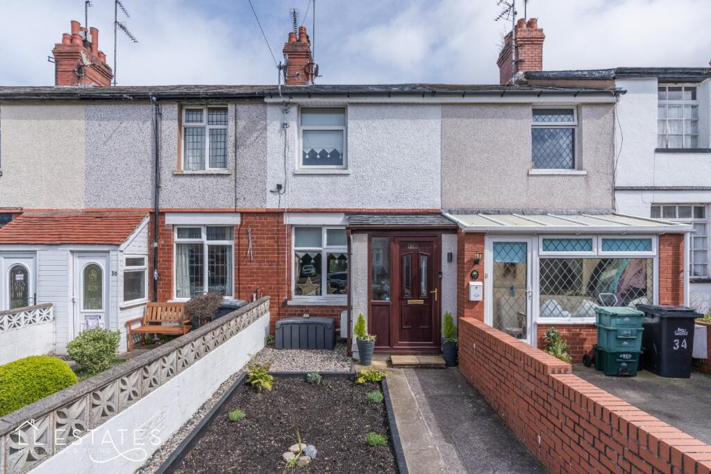 2 bedroom terraced house for sale in Coed Coch Road, Old Colwyn, Colwyn Bay, Conwy, LL29