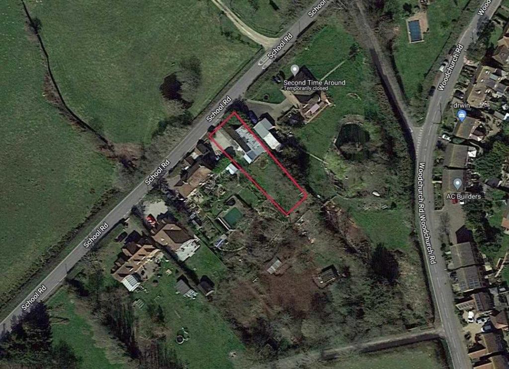 Land for sale in Land Adjacent to Prospect House, School Road, Ashford