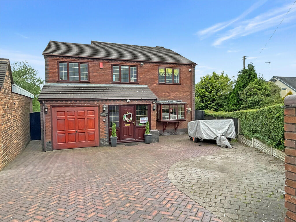 4 bedroom detached house for sale in School Lane, Caverswall, StokeonTrent, ST11