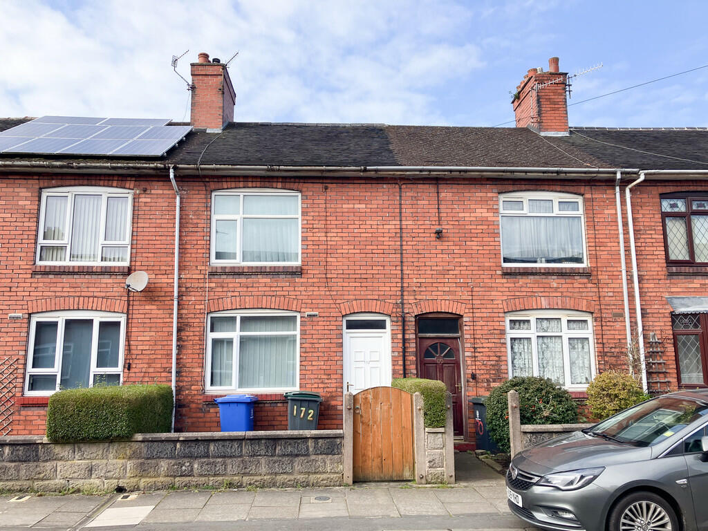 2 bedroom terraced house for sale in Fletcher Road, Stoke-on-Trent, ST4