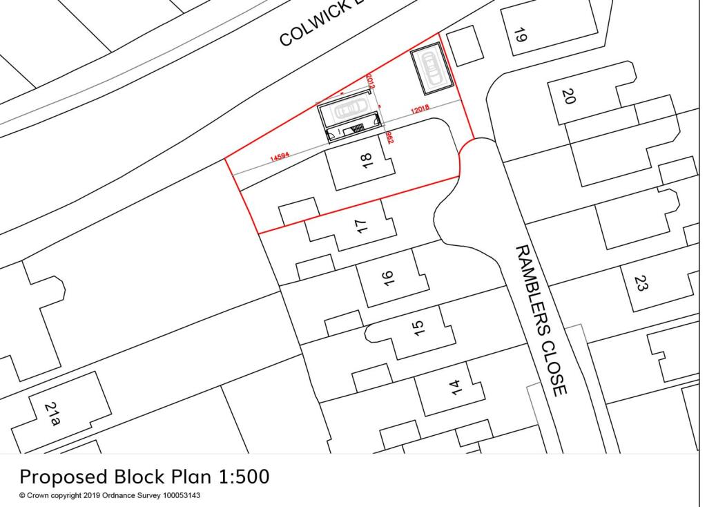 Plot for sale in Ramblers Close, Colwick, Nottingham, NG4