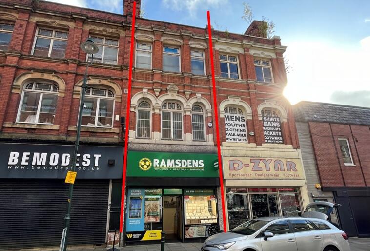 High street retail property for sale in 10 Curzon Street, Oldham