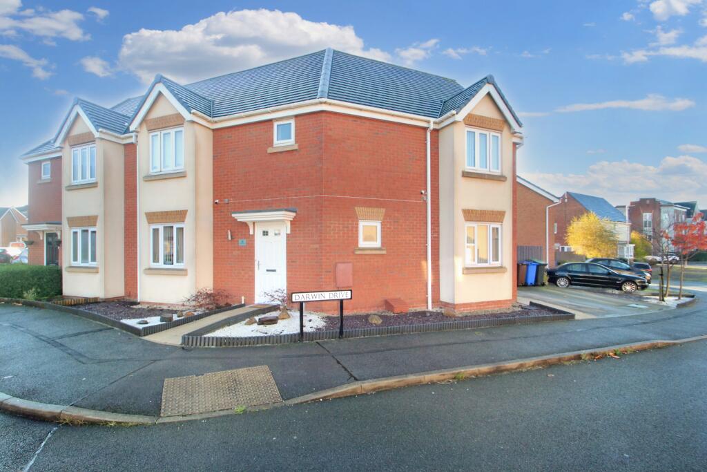 3 bedroom semi-detached house for sale in Darwin Drive, Burslem, Stoke-on-Trent, ST6