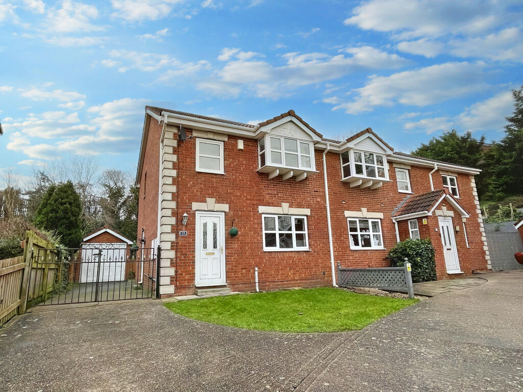 3 bedroom semidetached house for sale in Carron Drive, Mapplewell