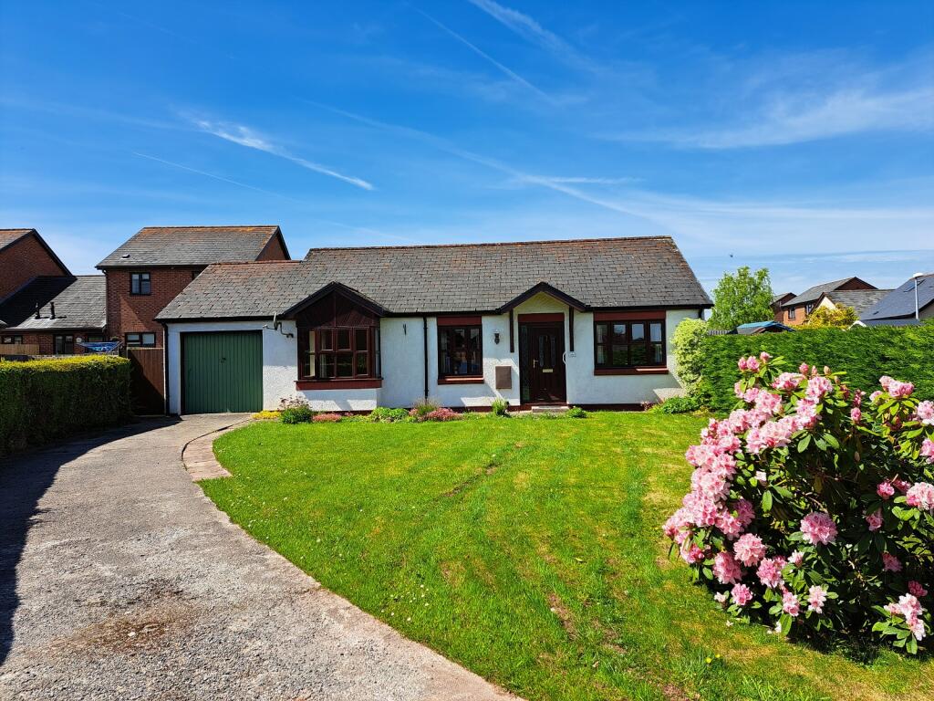 3 bedroom detached bungalow for sale in Beacons Park, Brecon, Powys., LD3