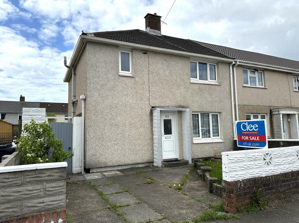 3 bedroom end of terrace house for sale in Gordon Crescent, Port Talbot