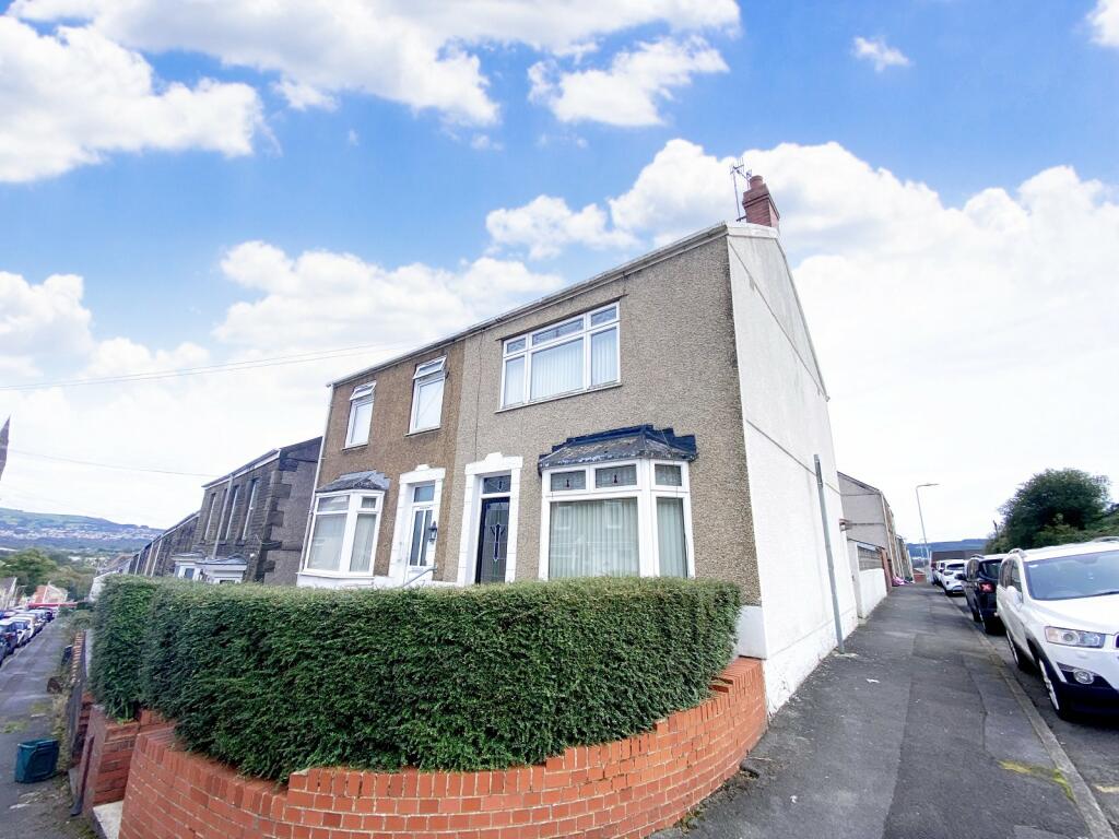 3 bedroom semi-detached house for sale in Crown Street, Morriston, Swansea, City And County of Swansea., SA6