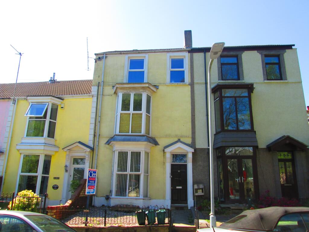 1 bedroom ground floor maisonette for sale in 10 The Grove , Uplands, Swansea, City & County of Swansea., SA2