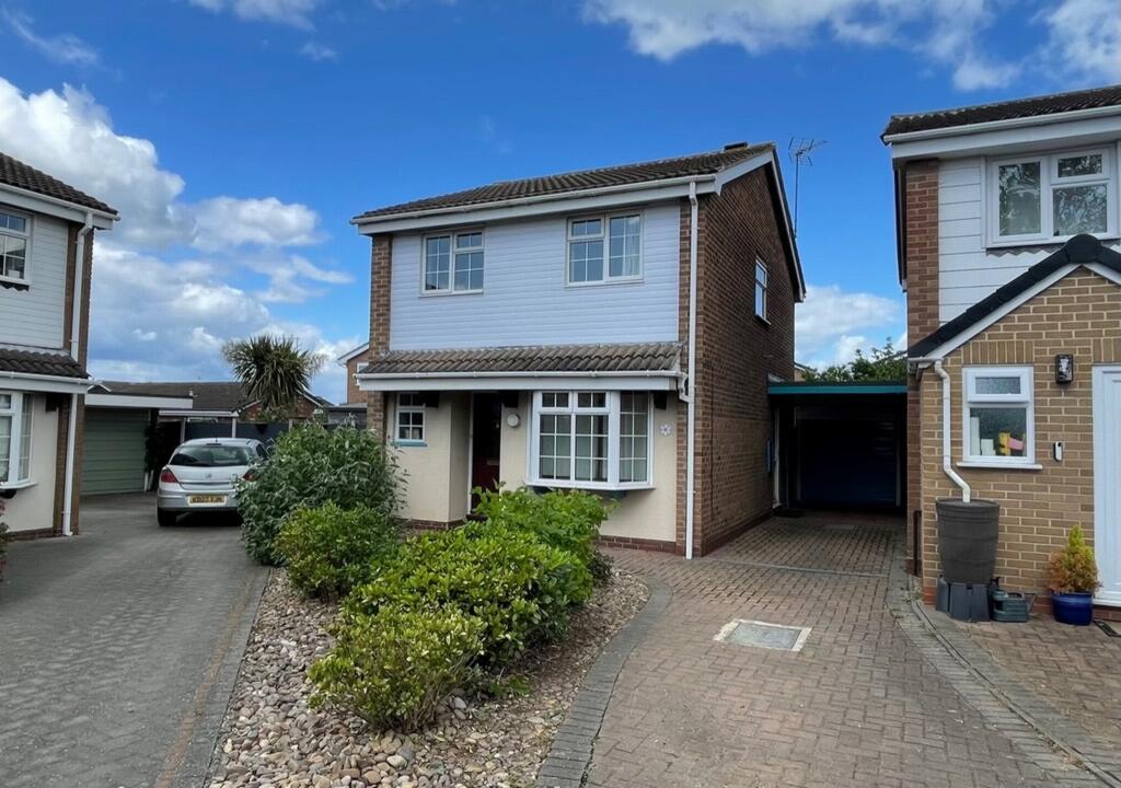 3 bedroom detached house for sale in Placket Close, Breaston, DE72