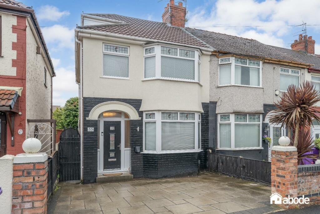 4 bedroom end of terrace house for sale in Renville Road, Liverpool, L14
