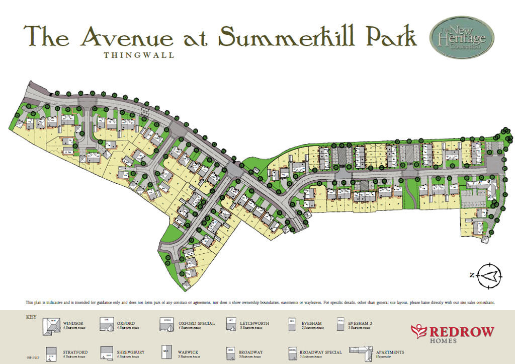 Summerhill Park New Homes Development by Redrow Homes