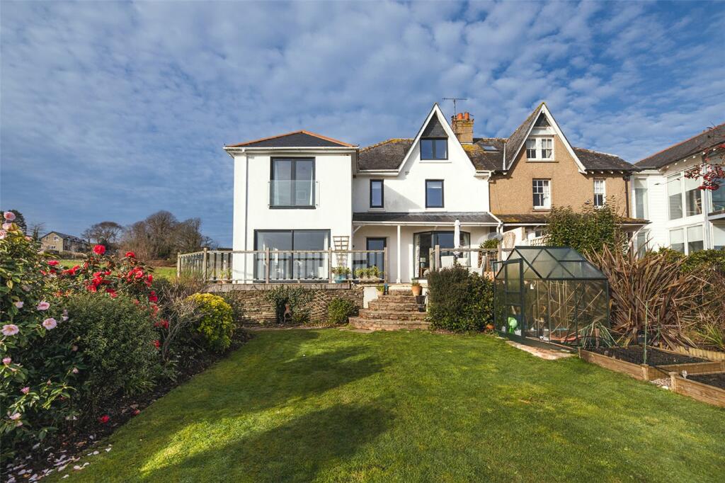 5 bedroom semidetached house for sale in Strete, Dartmouth, Devon, TQ6