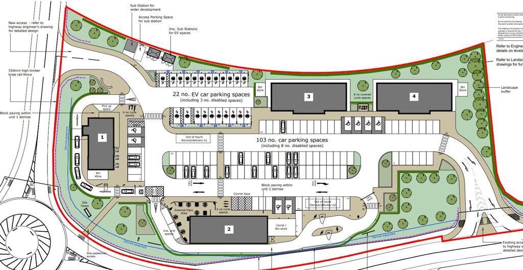 Main image of property: New Stanton Park - Unit 3 Plot 3 J.25 M1, Nottingham/Derby DE7 4AU, Derbyshire