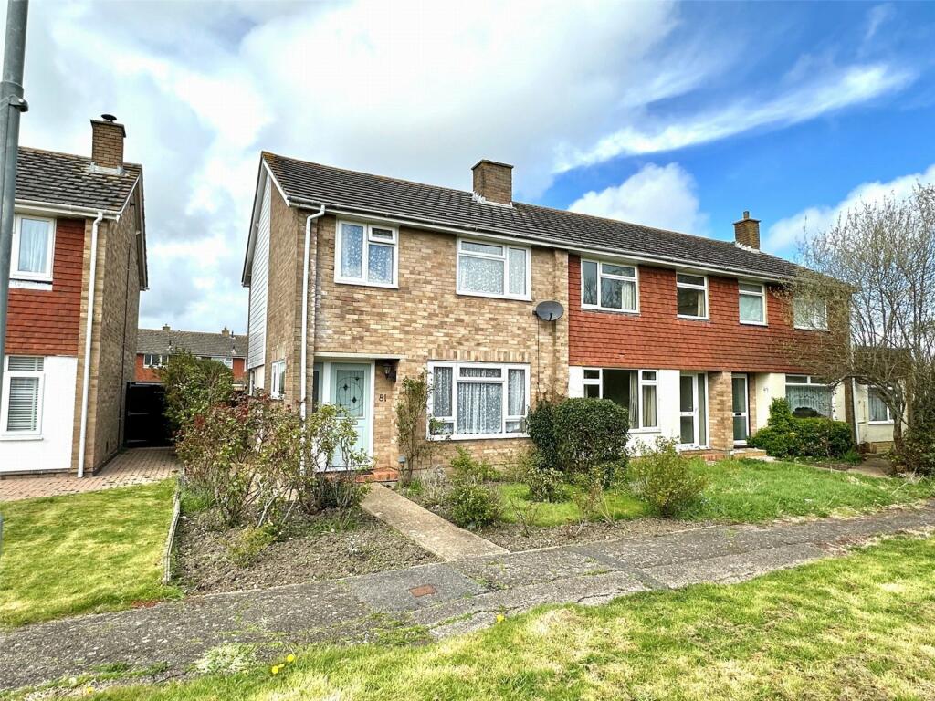 3 bedroom end of terrace house for sale in Seven Sisters Road, Willingdon Eastbourne, East Sussex, BN22