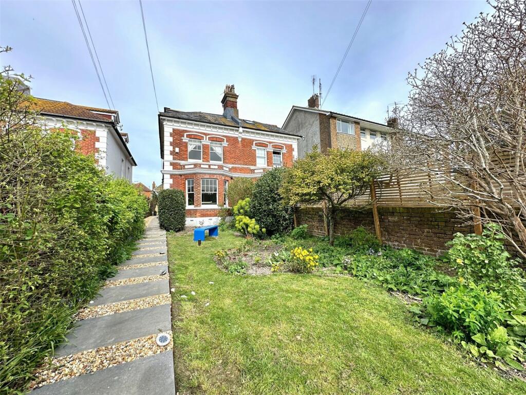 4 bedroom semi-detached house for sale in Ocklynge Avenue, Eastbourne, East Sussex, BN21
