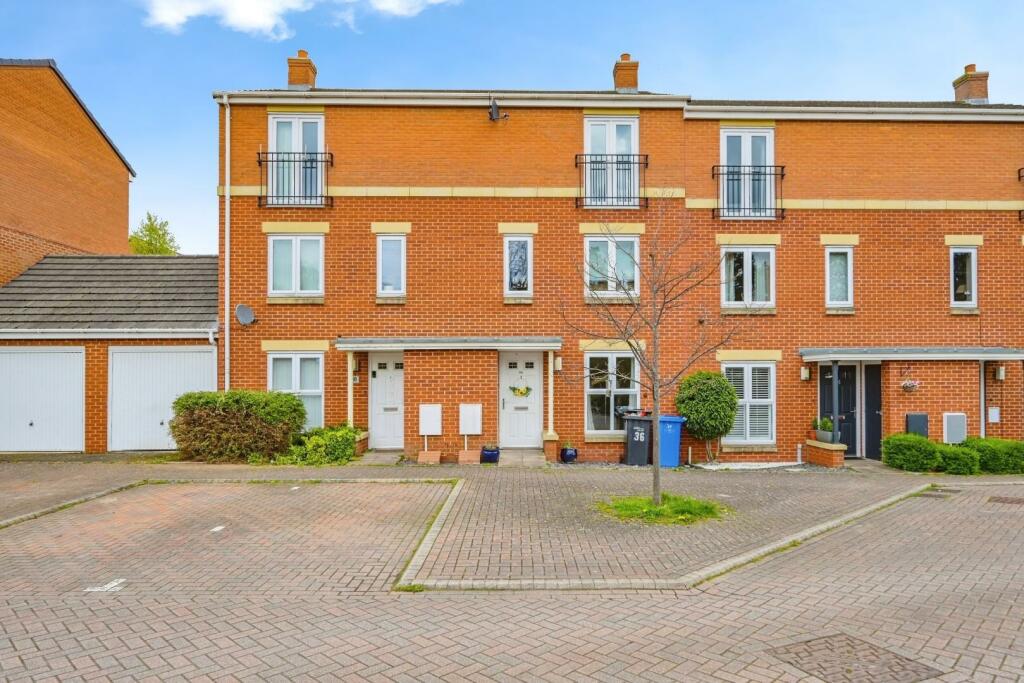 3 bedroom terraced house for sale in Canon Lane, Hawksyard, Rugeley