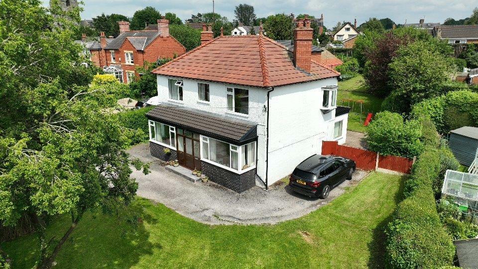 4 bedroom detached house for sale in Hawarden Road, Hope, Wrexham, LL12
