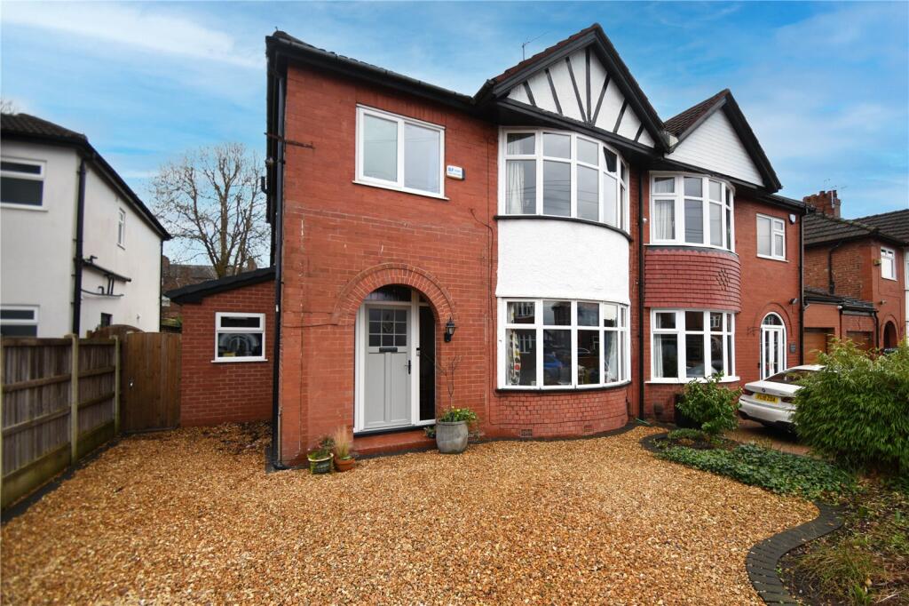 3 bedroom semidetached house for sale in Buckingham Road, Heaton Moor