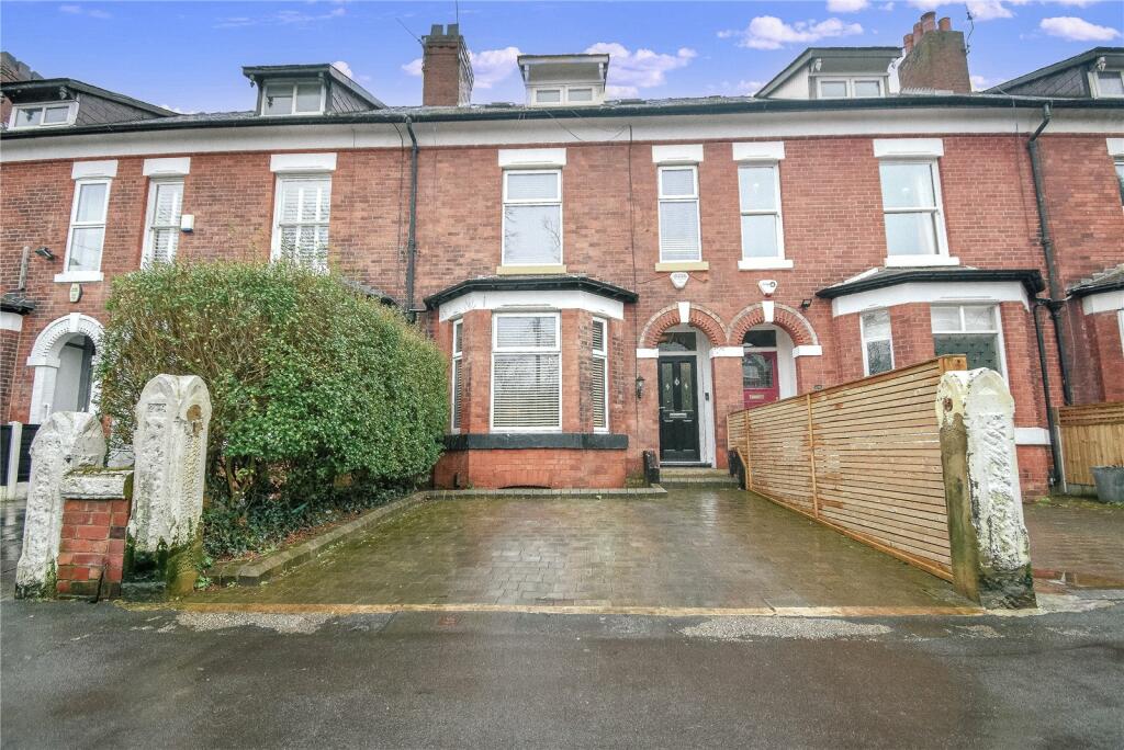 3 bedroom terraced house for sale in Burton Road, West Didsbury, Manchester, M20