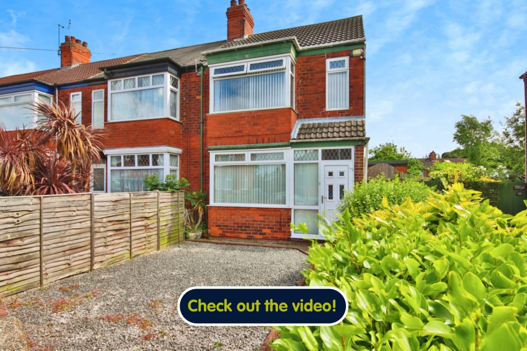2 bedroom end of terrace house for sale in Telford Street, Hull, East Riding of Yorkshire, HU9